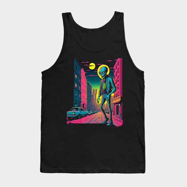 Zombie Wasteland Tank Top by TreemanMorse